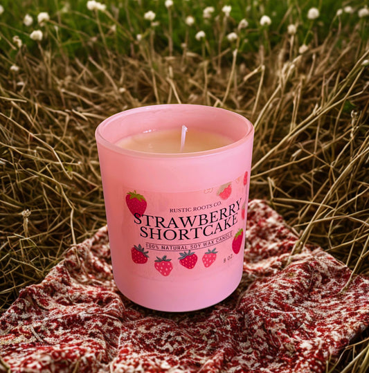 Strawberry Shortcake Candle